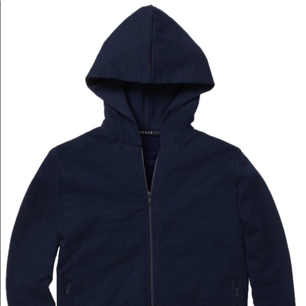 NWT Theory Danen eclipse cotton hoodie